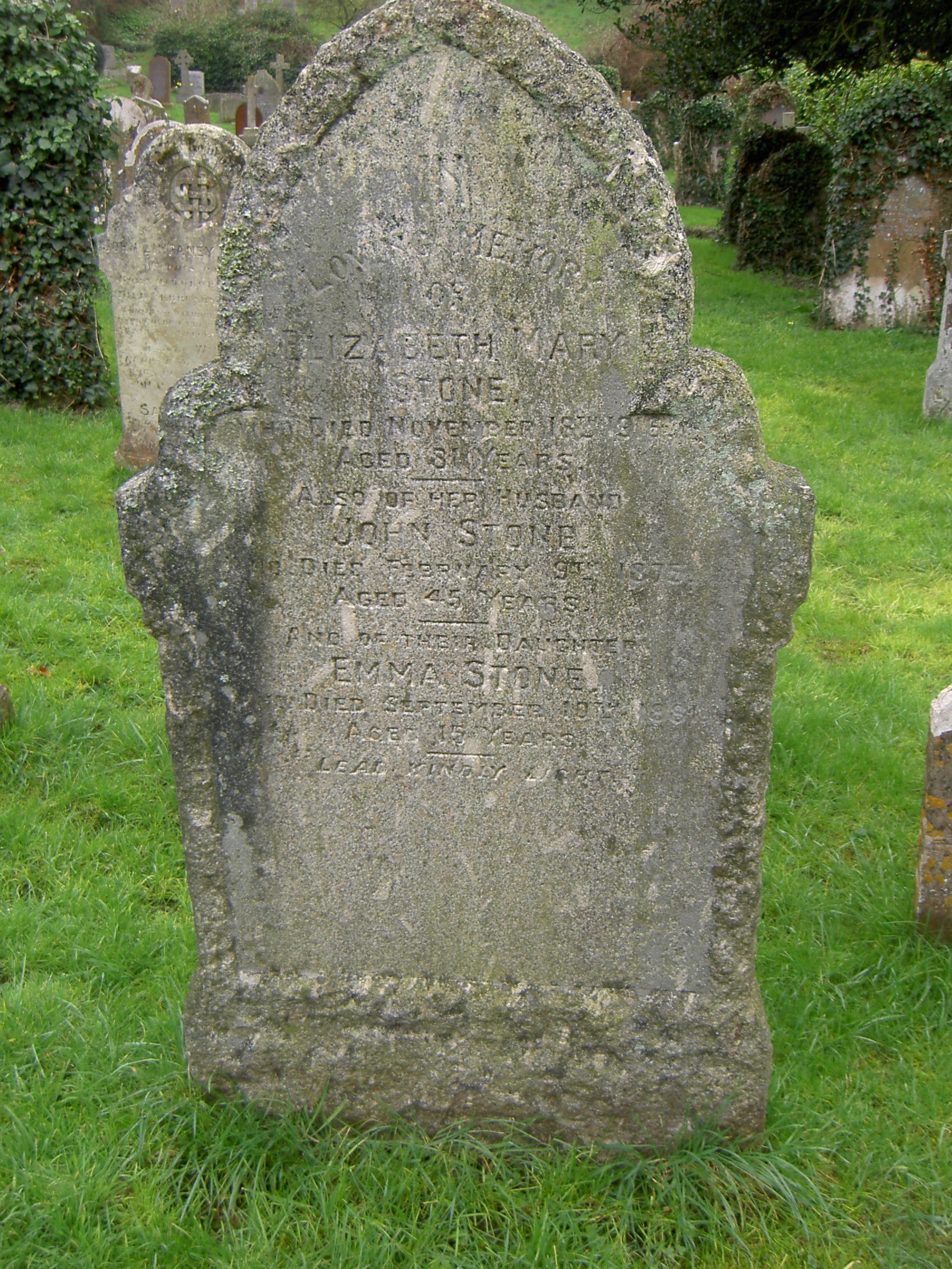 John Stones grave
